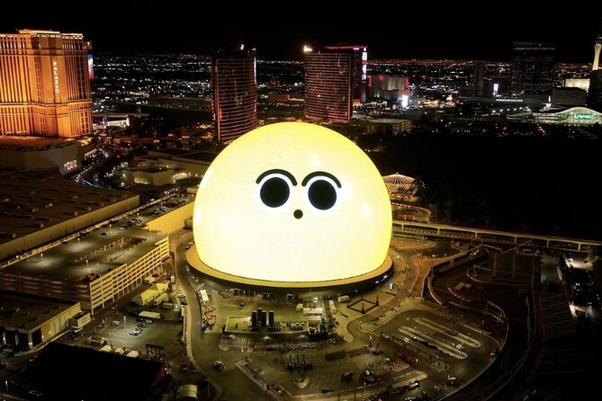 1.5 Hr Private Sphere Viewing Tour - Fremont Street after dark or during the day