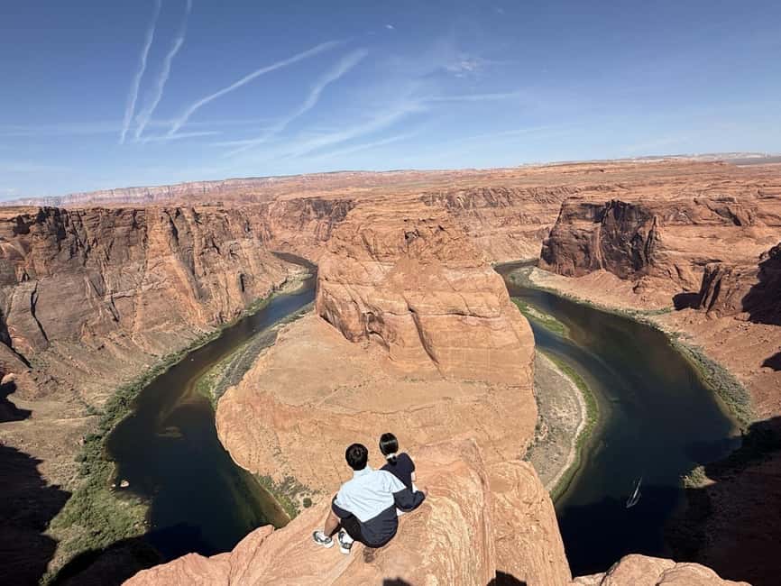 1-Day Grand Canyon Tour from Las Vegas: Stargazing & Sunrise - Horseshoe Bend and the Colorado River below