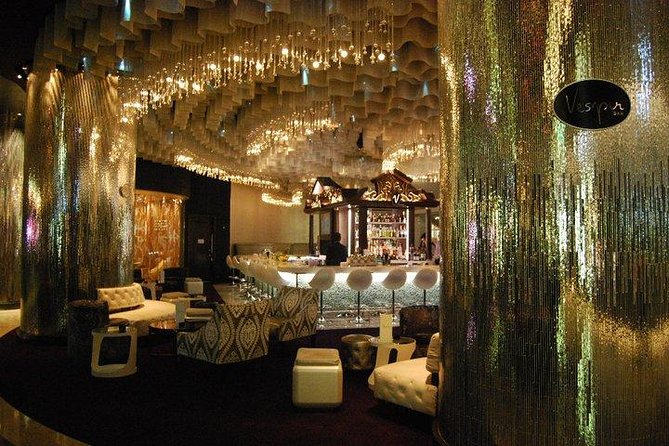 2-Hour Vegas Strip Walking Tour with Photos,Champagne & Vintage Vegas Goody Bags - Bellagio: fountains, flowers, and a champagne toast