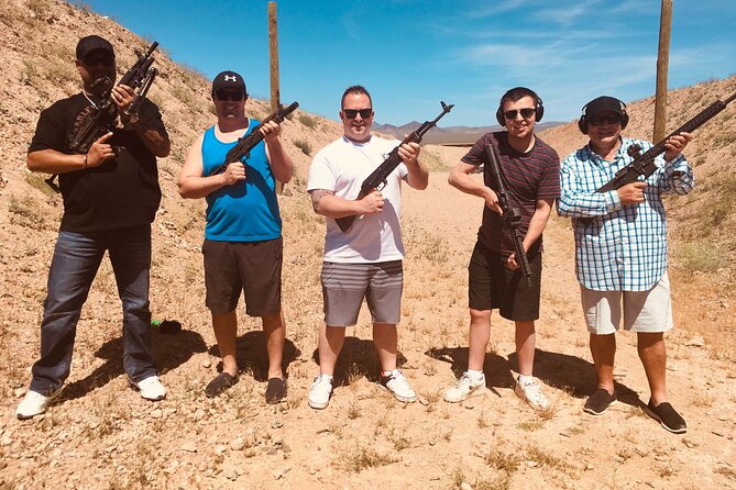3 Gun Desert Machine Gun Shooting Adventure - Practical details before you book