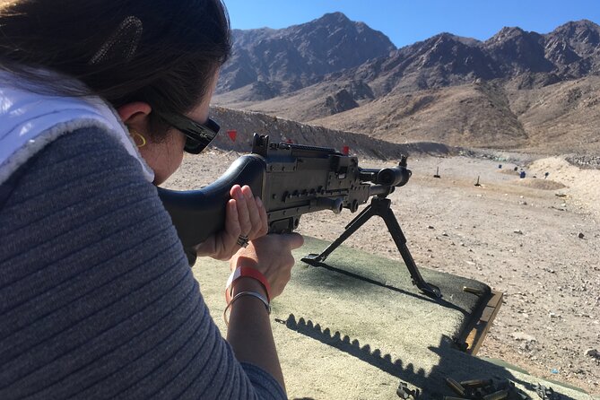 3 Gun Desert Machine Gun Shooting Adventure - How this compares with a typical Las Vegas attraction