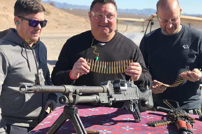 4 Gun Desert Shooting Adventure with Lunch - What the safety instruction is really like