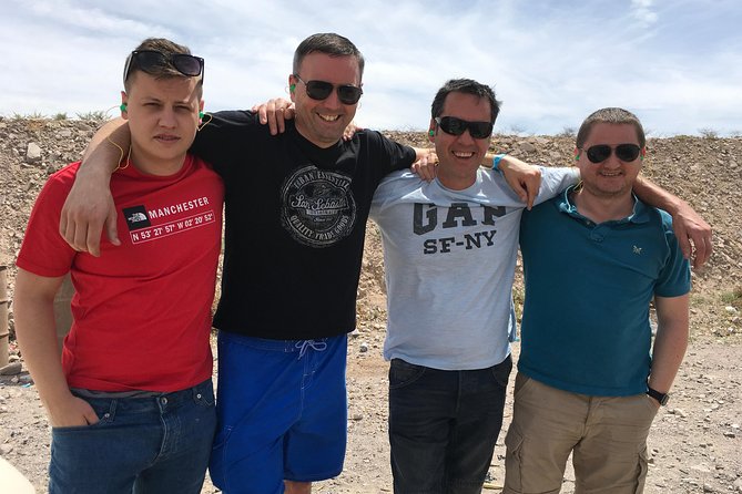 4 Gun Desert Shooting Adventure with Lunch - Photos and video make the package easier to remember