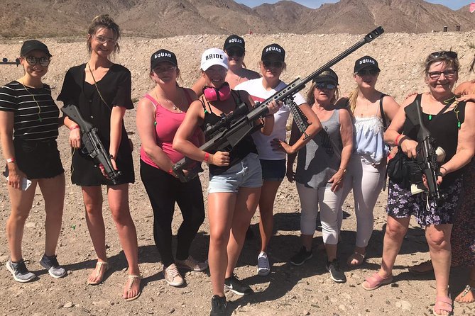 4 Gun Desert Shooting Adventure with Lunch - Boulder City and the desert range