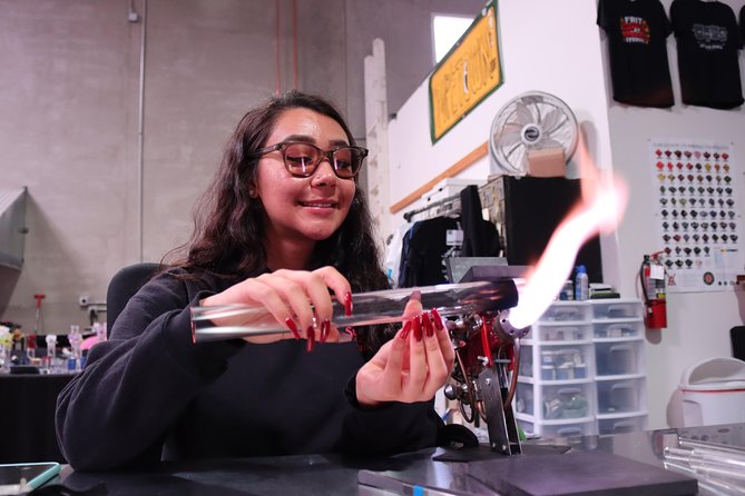 An adventure in Glassblowing by Torch - Why this class feels different from a normal Las Vegas activity