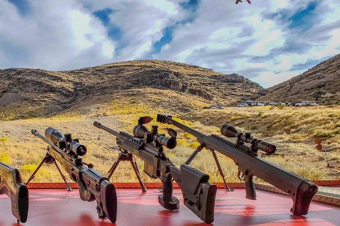 Apocalypse Shooting Experience in Las Vegas - Twelve firearms, from the M4 to the Barrett