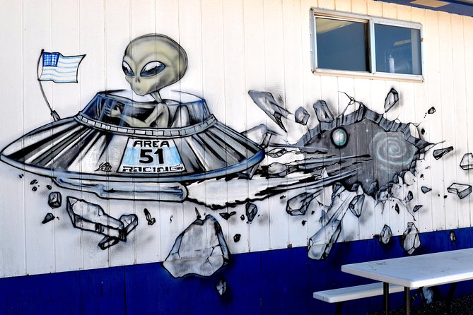 Area 51 Day Tour from Las Vegas with Alien and UFO Hotspots - Reaching the Area 51 outer perimeter