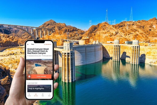 Audio Driving Tour: Grand Canyon West, Hoover Dam Red Rock Canyon - Hoover Dam and the bypass bridge