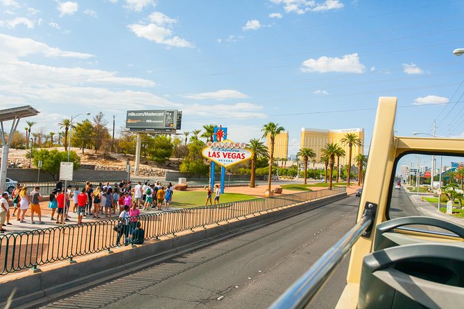 Big Bus Las Vegas: Hop-On Hop-Off Sightseeing Bus Tour - The STRAT: northern Strip views