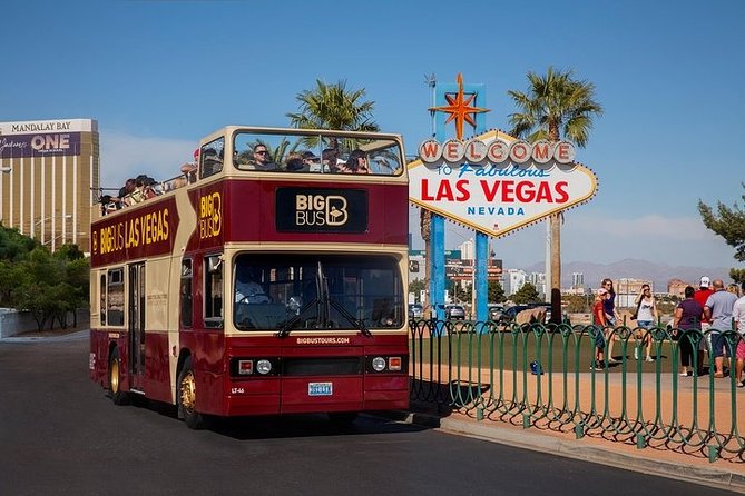 Big Bus Las Vegas: Hop-On Hop-Off Sightseeing Bus Tour - High Roller: the Strip from another angle