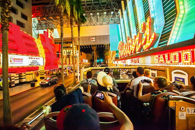 Big Bus Las Vegas: Sightseeing Night Tour by Open-Top Bus - Starting at the High Roller and LINQ Promenade
