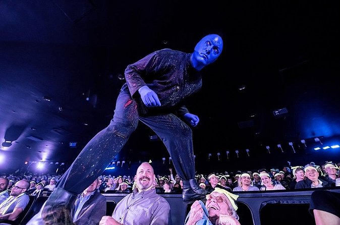 Blue Man Group VIP Experience at the Luxor Hotel and Casino - What the VIP package adds