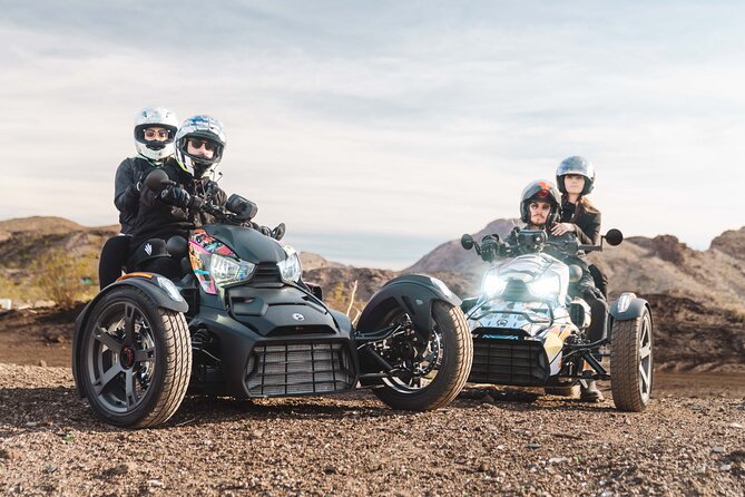 Couples Private Guided Red Rock Canyon Tour On A CanAm Trike - What the $200 price really covers