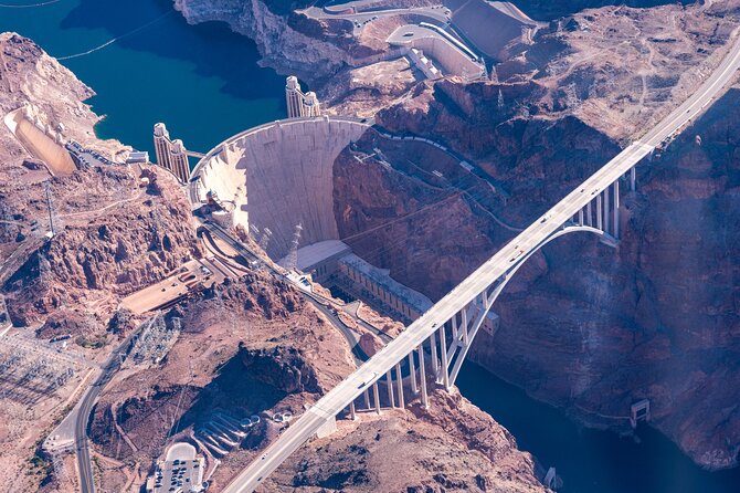 Daytime Hoover Dam and Las Vegas Strip Helicopter Flight - Two Las Vegas icons, seen in one clean sweep