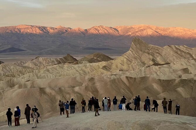 Death Valley Small Group Luxury SUV Day Tour - Zabriskie Point delivers the classic Death Valley view