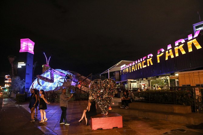 Downtown Las Vegas Nighttime Walking Tour - Fremont East and the Container Park Finish