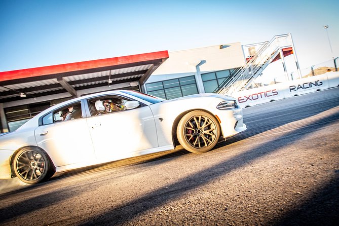 Drifting Ride-Along Experience in Las Vegas - Riding shotgun in the Hellcat