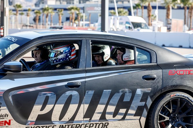 Drifting Ride-Along Experience in Las Vegas - The Hellcat gives this ride its character