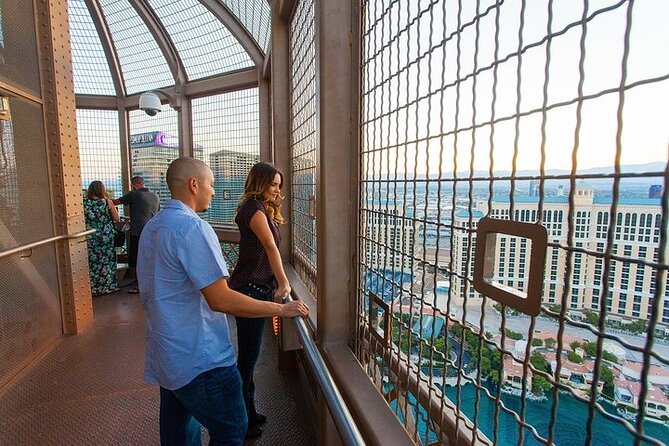 Eiffel Tower Viewing Deck Admission Ticket at Paris Las Vegas - Food and the souvenir photo option