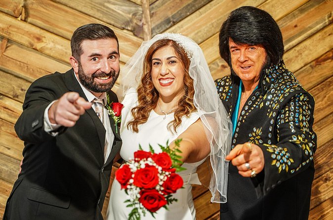 Elvis Wedding at The Little Vegas Chapel including Limousine Transportation - Getting legally married in Nevada