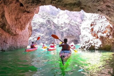 Emerald Cave Express Kayak Tour with Scenic & Historic Stops