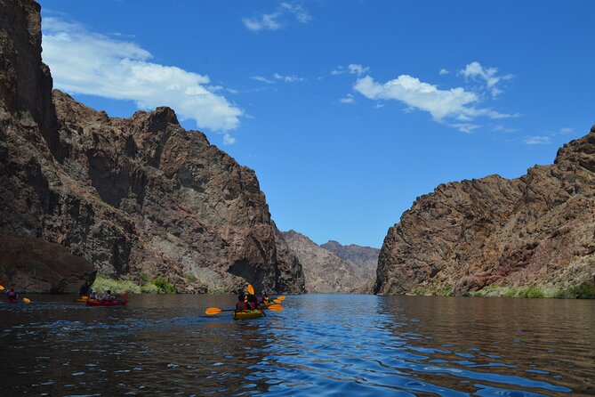 Emerald Cave Kayak Tour with Lunch & Las Vegas Shuttle Option - Shuttle, Hoover Dam, and the long return