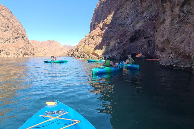 Emerald Cave Kayak Tour with Wildlife, Swim & Shuttle Option - The route from MGM Grand to Willow Beach