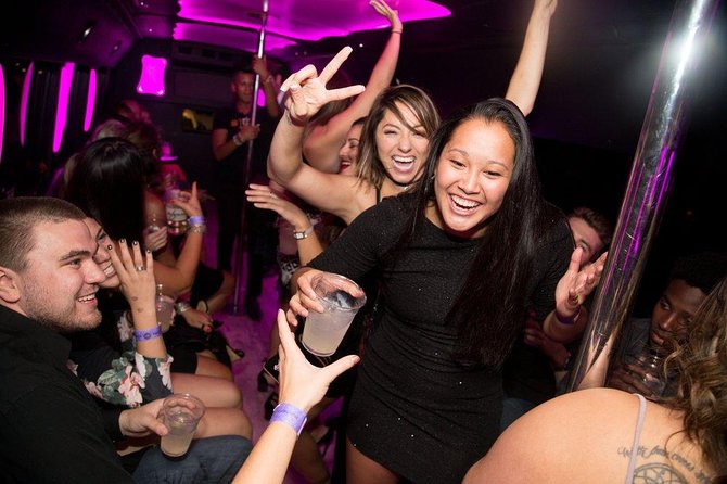 Epic Nightclub Crawl with Party Bus Ride & Free Drinks - The final nightclub changes with the date