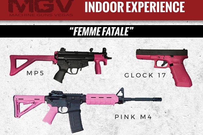 Femme Fatale Shooting Experience in Las Vegas - Why the instruction matters for first-time shooters