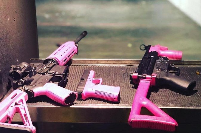 Femme Fatale Shooting Experience in Las Vegas - At Machine Guns Vegas near the Strip