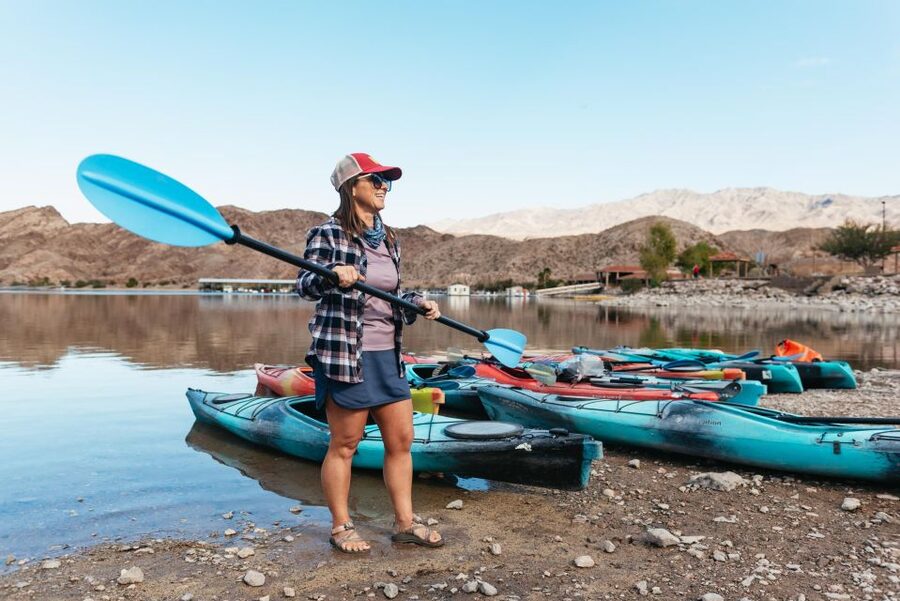 From Las Vegas: Emerald Cave Guided Kayaking Tour - The River Gauger’s Home and the return paddle