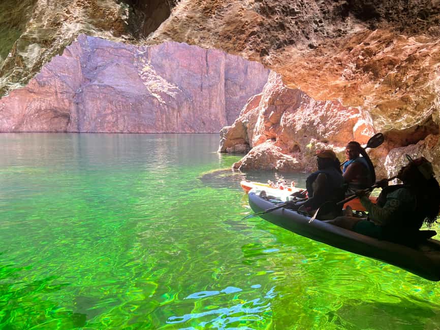 From Las Vegas: Emerald Cave Kayak Tour with Hotel Pickup - Key points at a glance