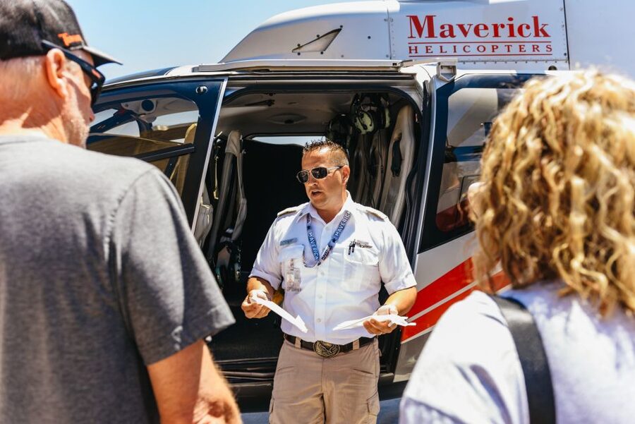 From Las Vegas: Grand Canyon Helicopter Tour with Champagne - How the two to two-and-a-half hours are used