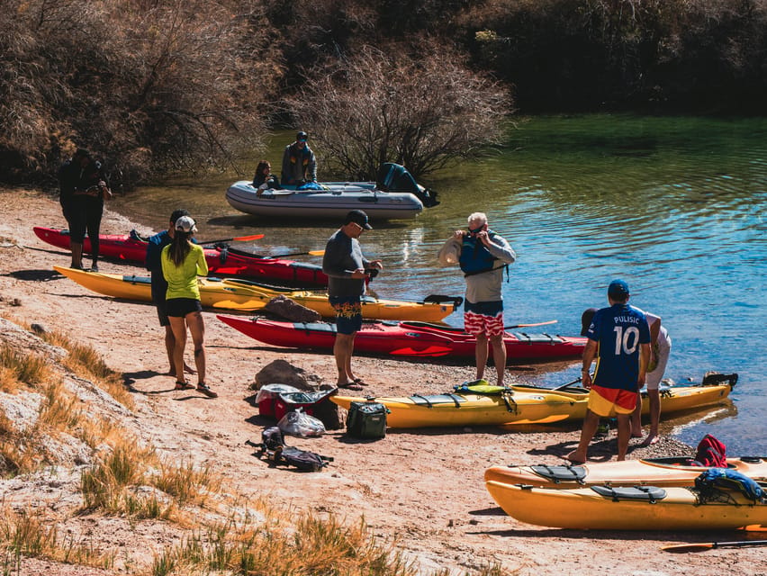 From Las Vegas: Guided Emerald Cave Kayak Tour - A cool swim and a well-timed break
