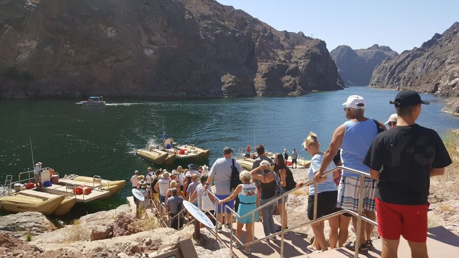 From Las Vegas: Hoover Dam Raft Tour - Leaving Las Vegas for Boulder City