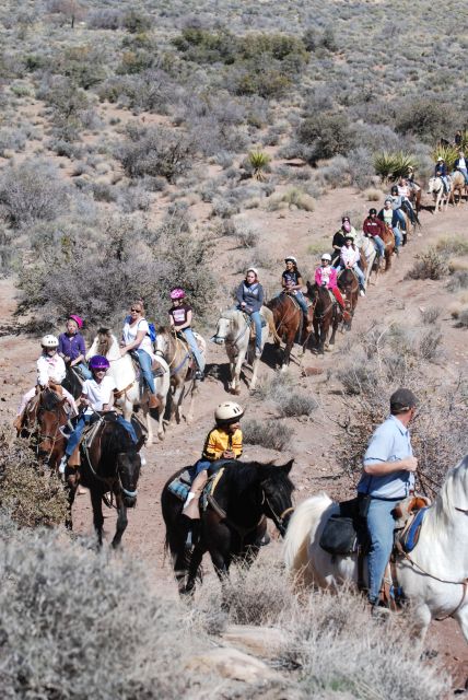 From Las Vegas: Maverick Ranch Breakfast and Horseback Ride - A 1.5-hour ride through the Nevada hills