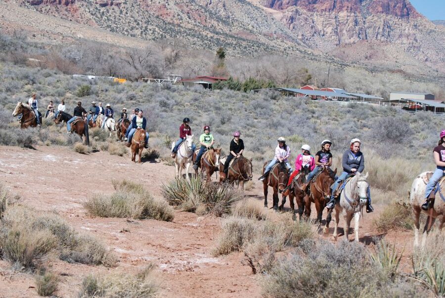 From Las Vegas: Maverick Ranch Breakfast and Horseback Ride - More than a trail ride at the ranch