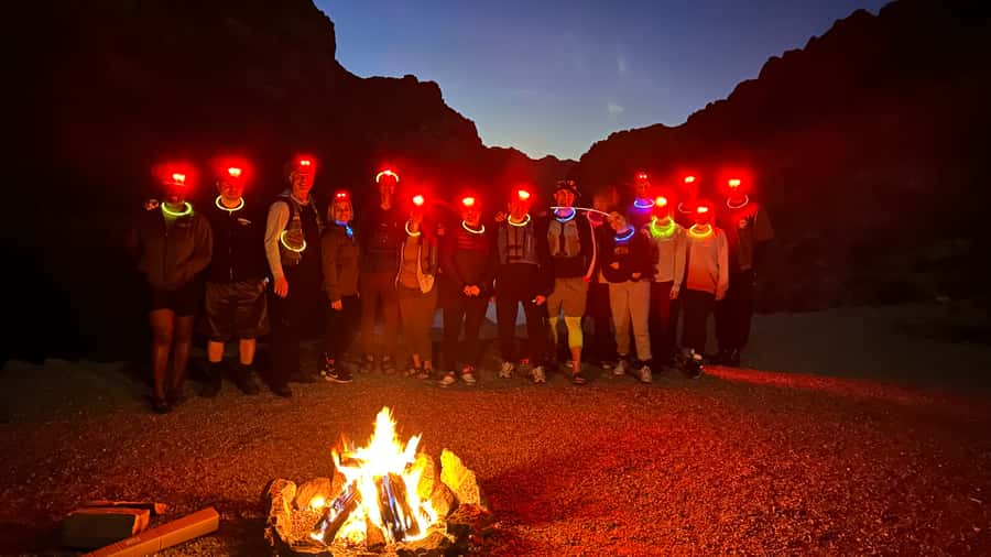 From Las Vegas: Moonlight Kayak Tour on the Colorado River - A Four-Mile Paddle Through Black Canyon
