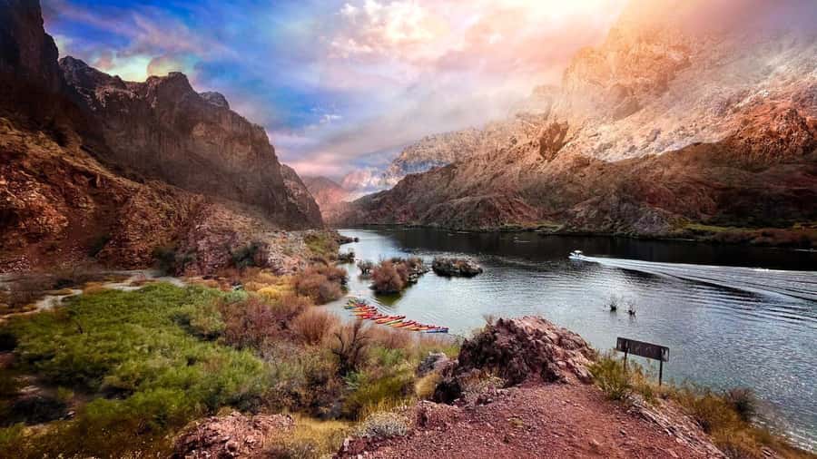 From Las Vegas: Moonlight Kayak Tour on the Colorado River - The Black Canyon Historical Site