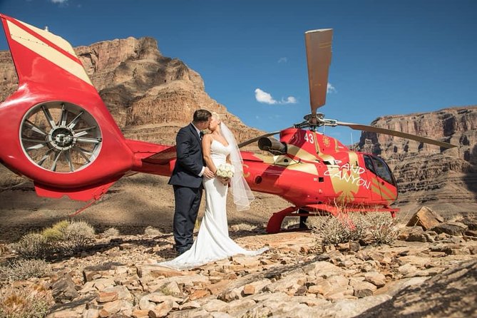 Grand Canyon Helicopter Wedding - The return flight and optional limousine tour