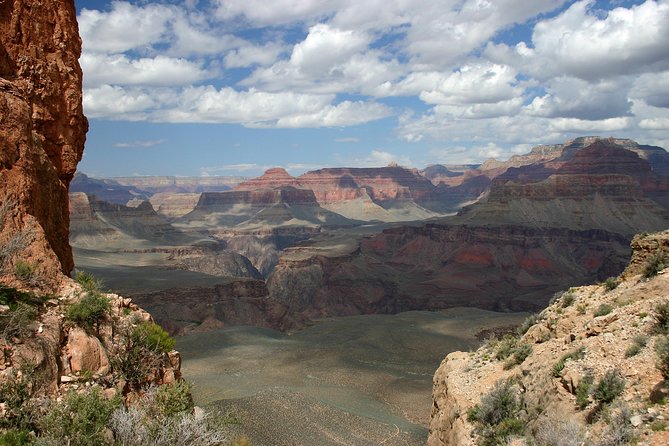 Grand Canyon South Rim Air and Ground Tour from Las Vegas - Bright Angel Point and the route difference