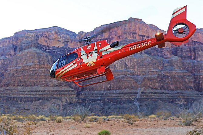 Grand Canyon West Helicopter Tour with VIP Skywalk and Boat Ride - Lake Mead from the helicopter