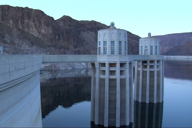 Grand Canyon West, Hoover Dam and Seven Magic Mountains & LV Sign - Seven Magic Mountains adds color to the desert