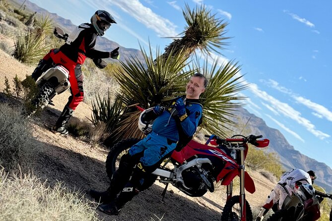 Hidden Valley and Primm Extreme Dirt Bike Tour from Las Vegas - How the guides shape the ride