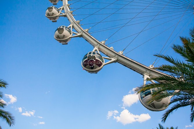 High Roller Wheel Admission Ticket at The LINQ - What you see from the top