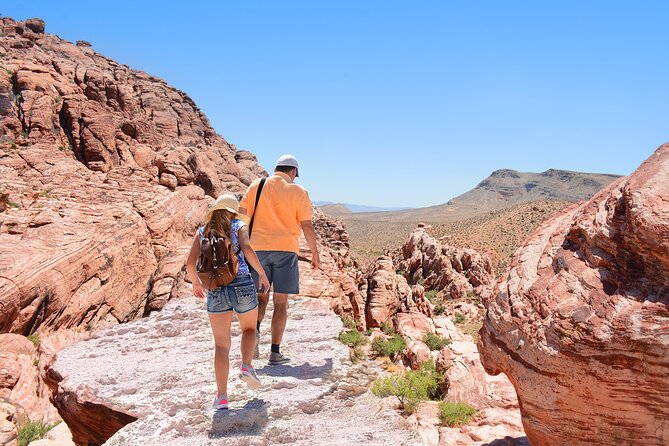 Hoover Dam Bridge Walk + Red Rock Canyon Combo Tour - Red Rock Canyon before the crowds and heat