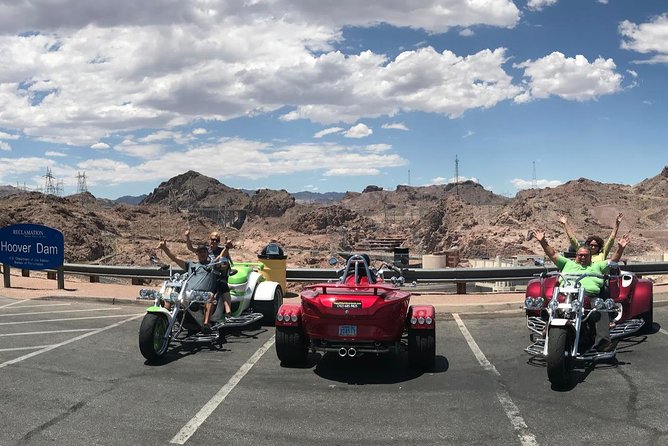 Hoover Dam Guided Trike or Slingshot Tour - The Hoover Dam bypass overlook and photo time
