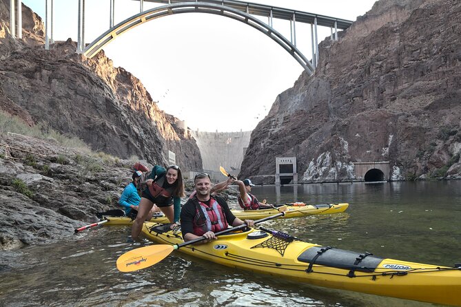 Hoover Dam & Hot Springs Kayak Tour with Lunch & Expert Guide - The first miles below Hoover Dam