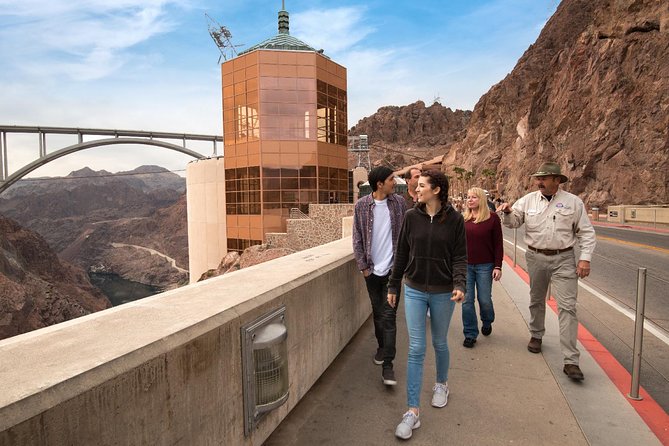 Hoover Dam Inside and Out - Crossing the top of Hoover Dam