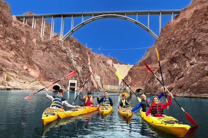 Hoover Dam Kayak Tour with Shuttle - Hot Springs & Emerald Cave - Launching Below Hoover Dam